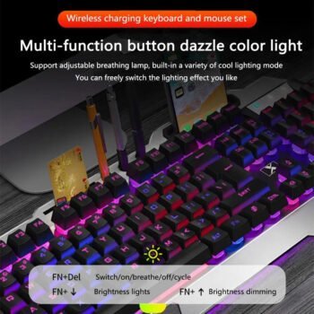 Wireless Gaming Keyboard , Mouse - Image 3