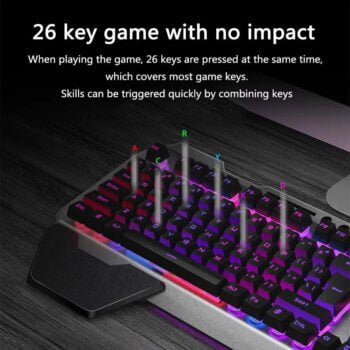 Wireless Gaming Keyboard , Mouse - Image 4