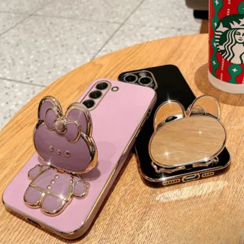 Kitty Holder Mirror Phone Case For Samsung - Image 2