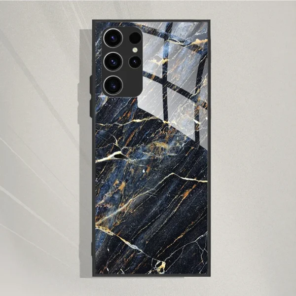 Marble,Wolf Glass Cases For Samsung