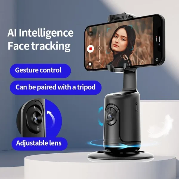 Auto Face Tracking Phone Holder