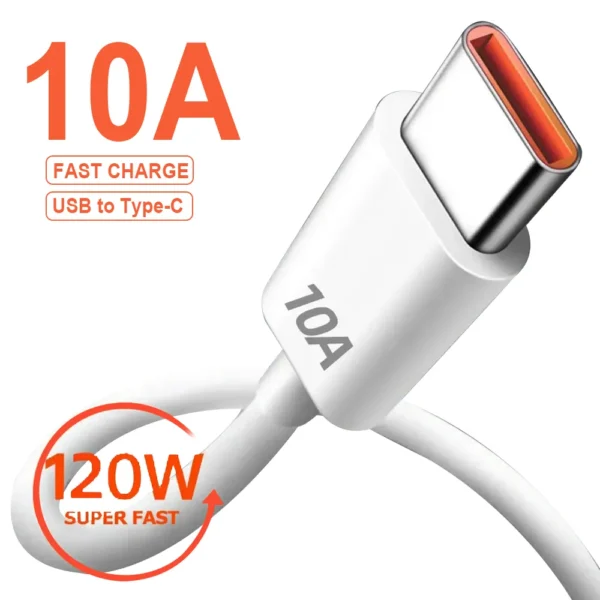 USB Type C Cable 10A Fast Charging